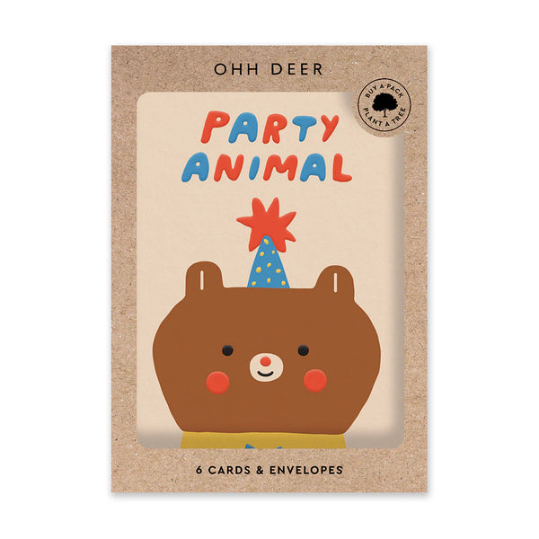 Ohh Deer Party Animal Card Set