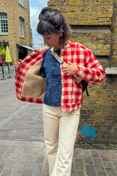 Indi & Cold Red Check Jacket