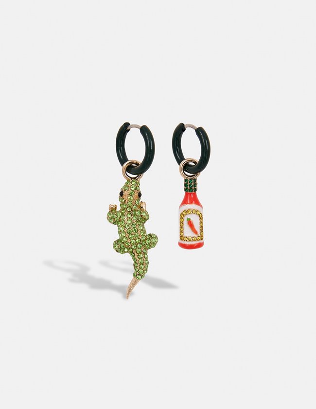 Essentiel Antwerp Essentiel Antwerp - Grocodile Earrings - Crocodile