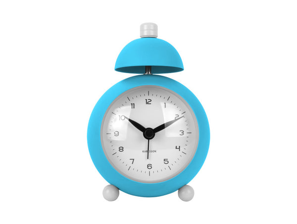 Present Time Blue Chaplin Alarm Clock