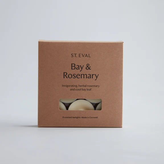 St Eval Candle Company Bay & Rosemary Scented Tealights