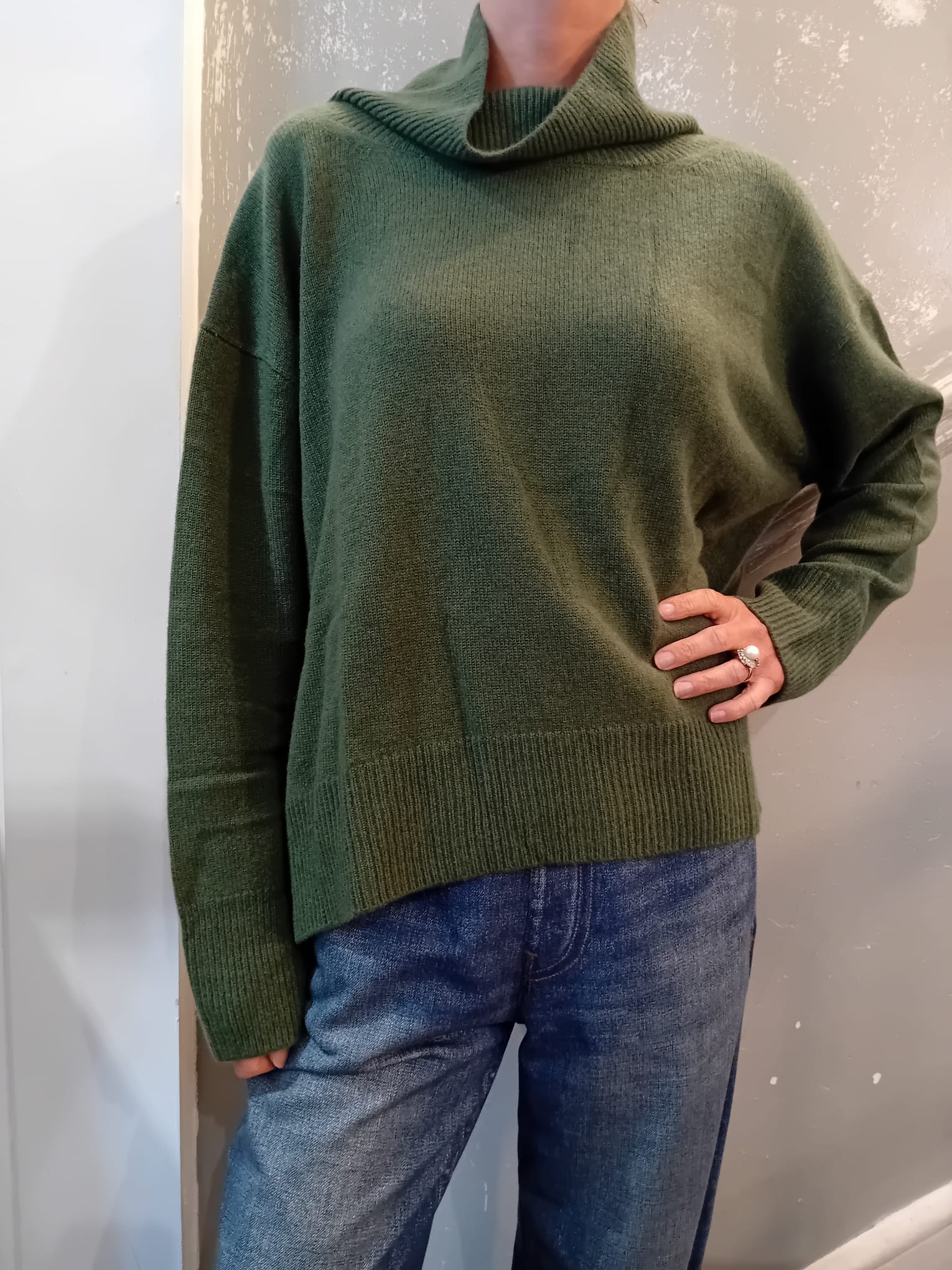 VK Cashmere Van Kukil Jean Jumper