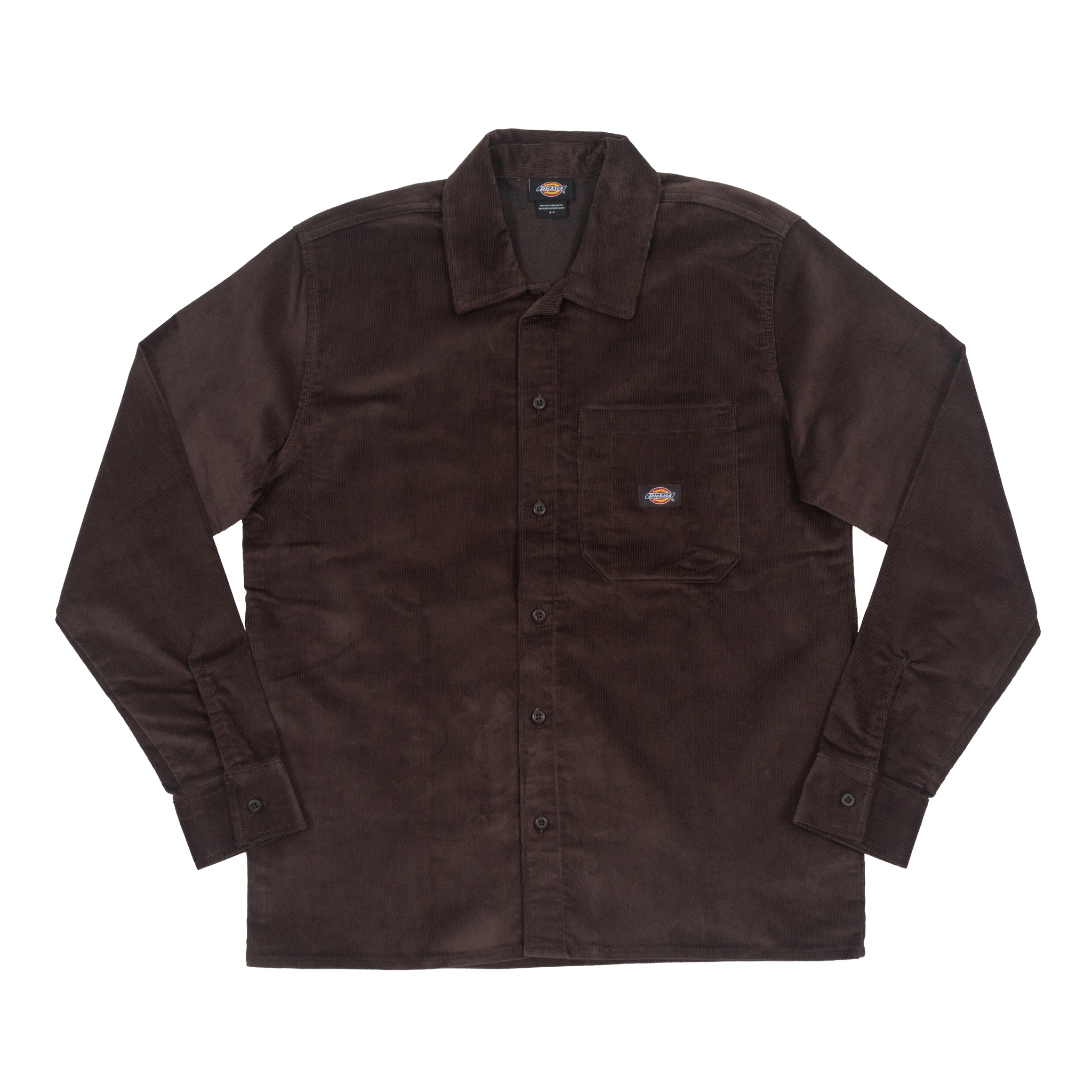 Dickies Corduroy Shirt In Brown