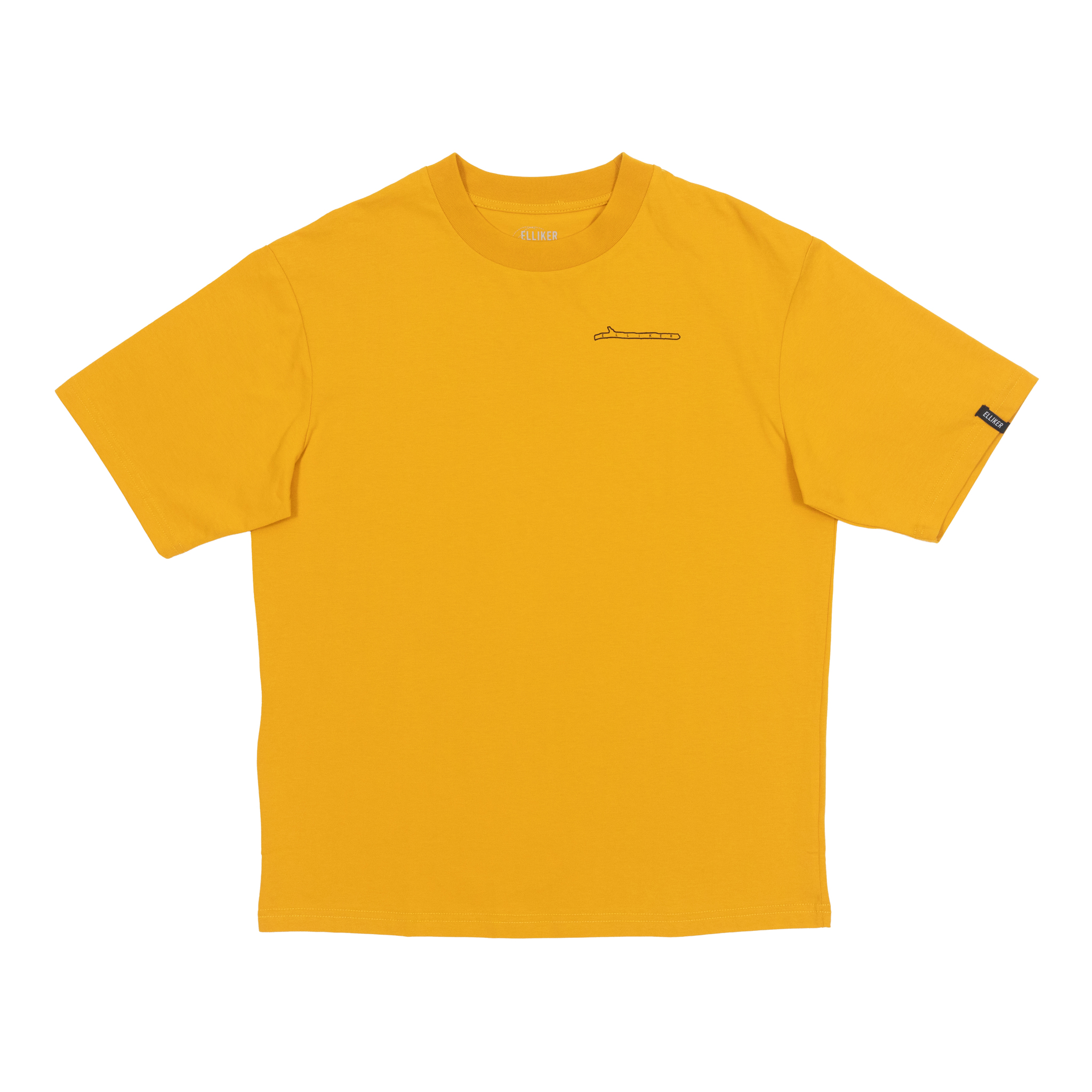 Elliker Rill Stick Graphic T-shirt In Yellow