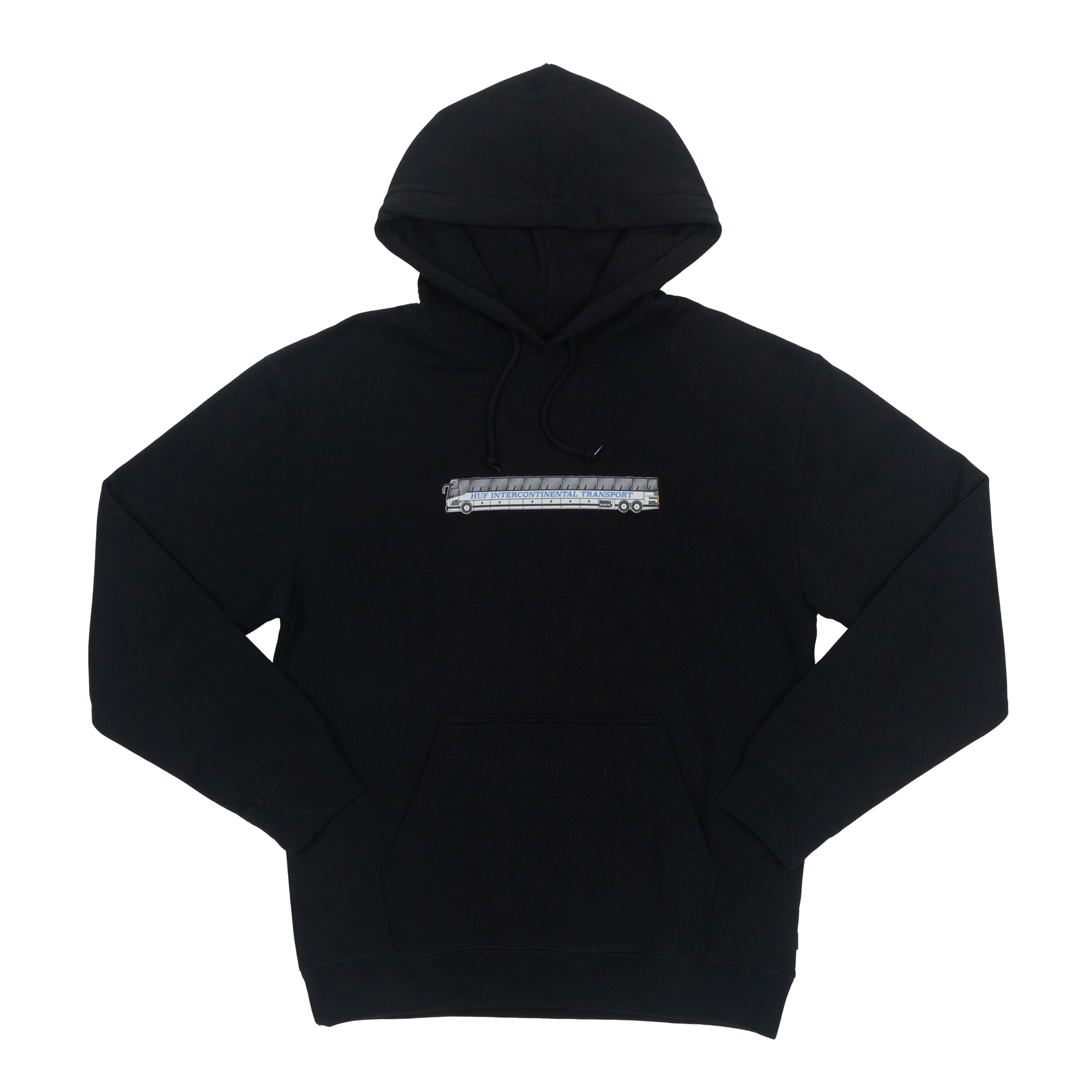 HUF Transport Graphic Hoodie in Black