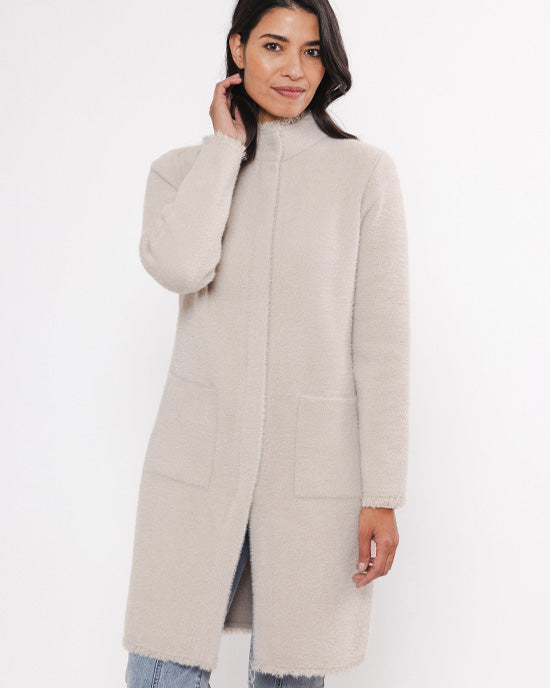 Rino and Pelle Thema Long Cardigan Stone