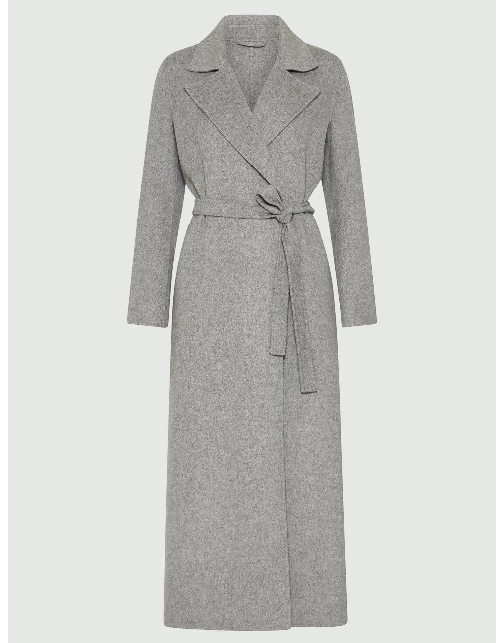 Marella Ardenza Side Split Belted Coat Col: 001 Light Grey