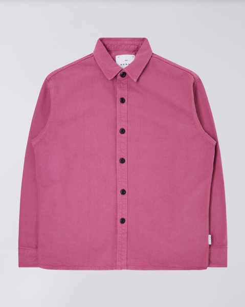 Edwin Sebastian Shirt LS Pfd Spike Denim Red Violet