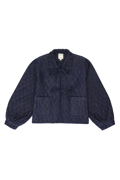 SEVENTY & MOCHI Heidi Jacket In Indigo Rinse