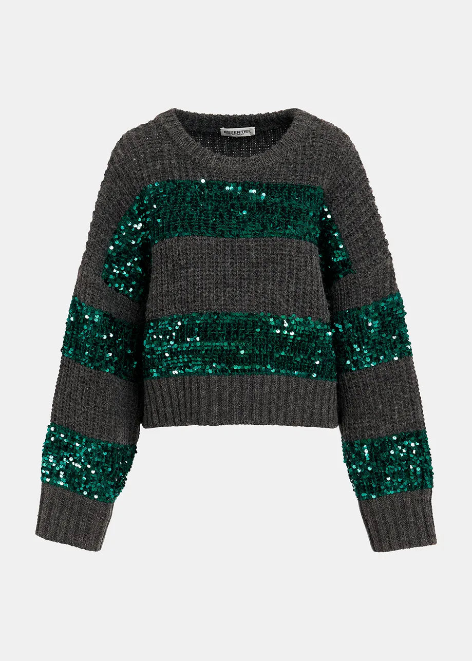 Essentiel Antwerp Group Sequin Pullover