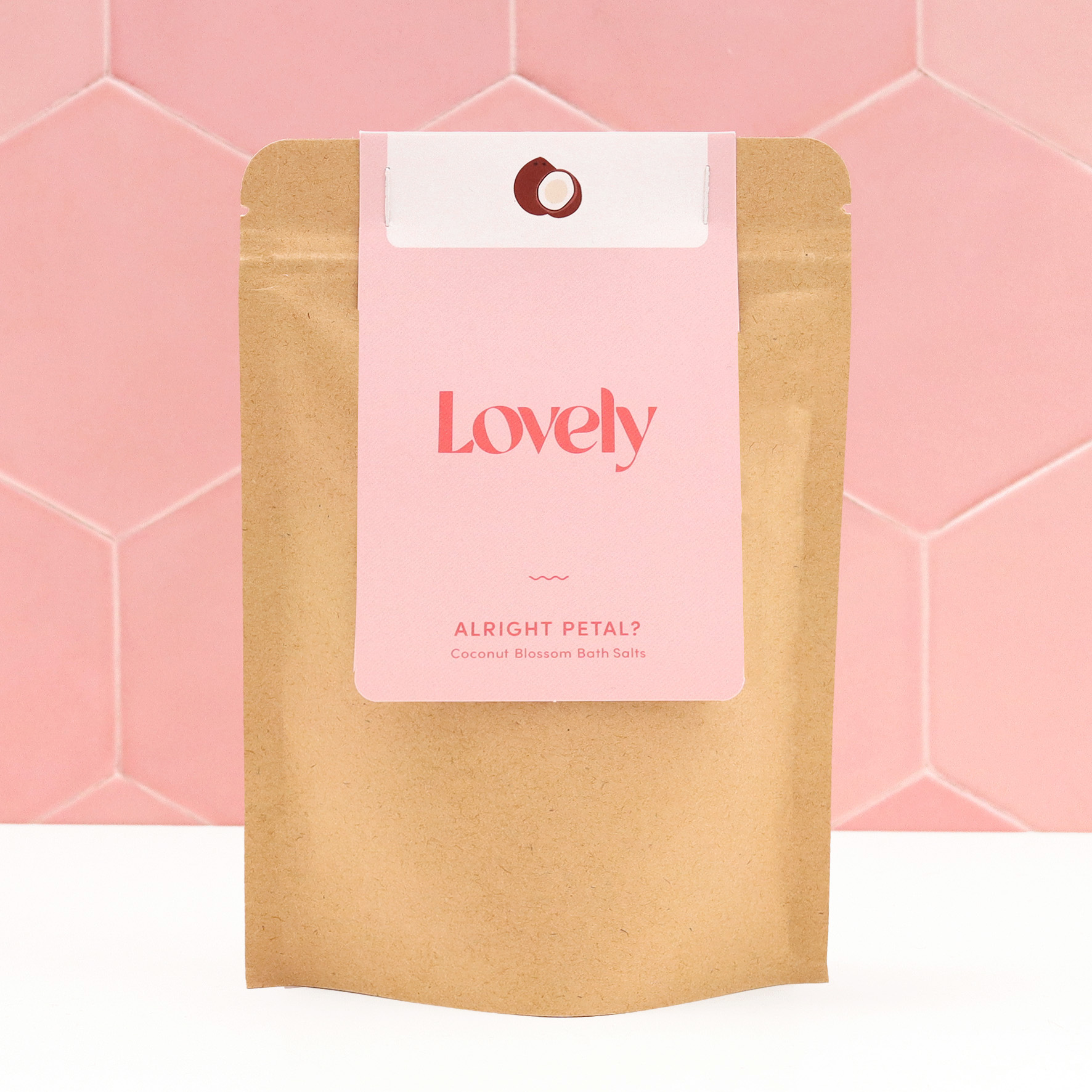 LOVELY SKINCARE Alright Petal Coconut Blossom Bath Salts