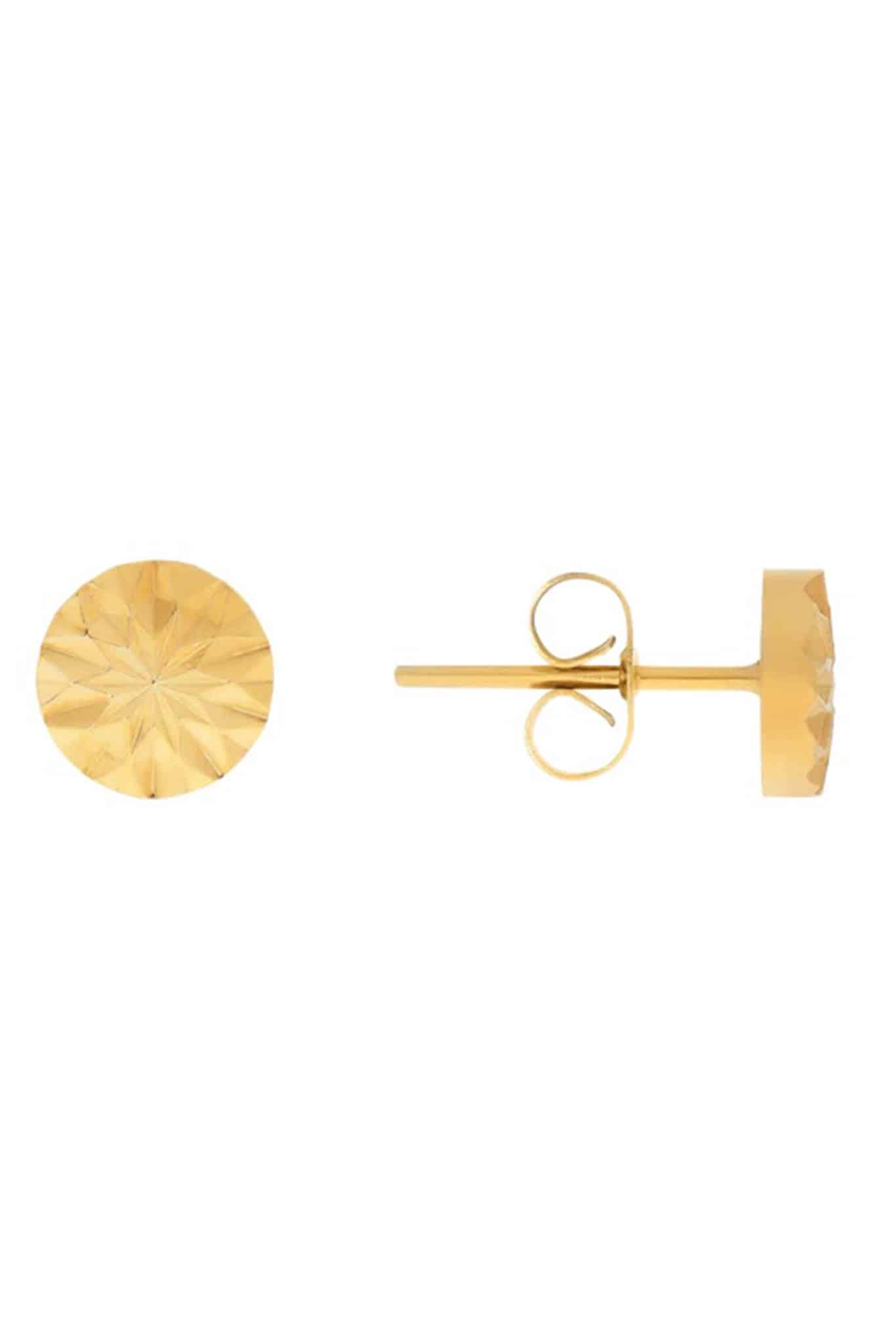 Hey Harper Golden Prism Stud Earrings