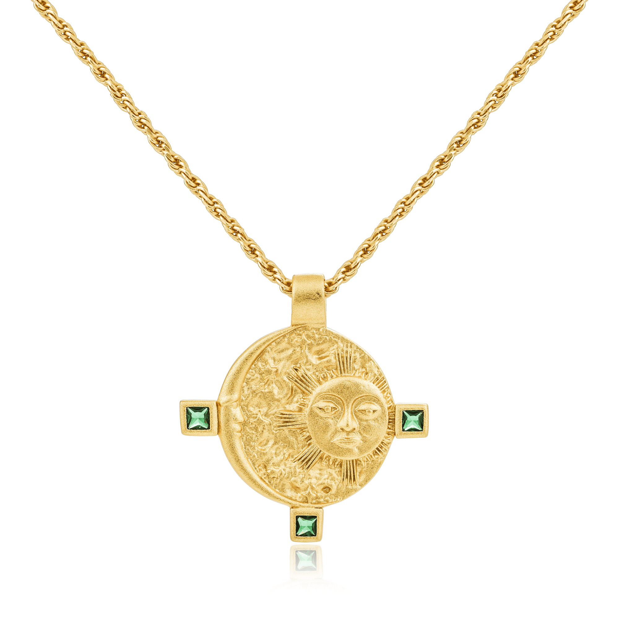 Mod + Jo Jewellery Gold Maia Pendant Necklace