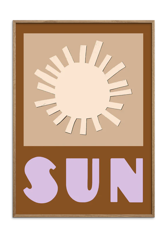 French Toast Studio Cheer Up Sun Art Print