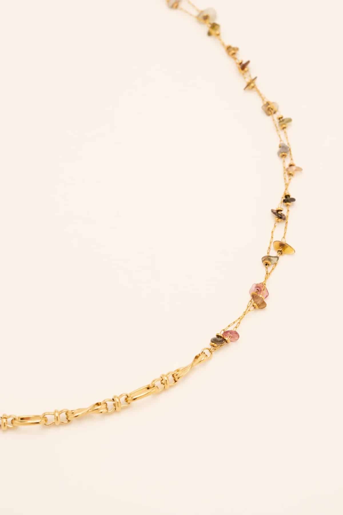 Bohm Paris Galen Natural Stone Necklace