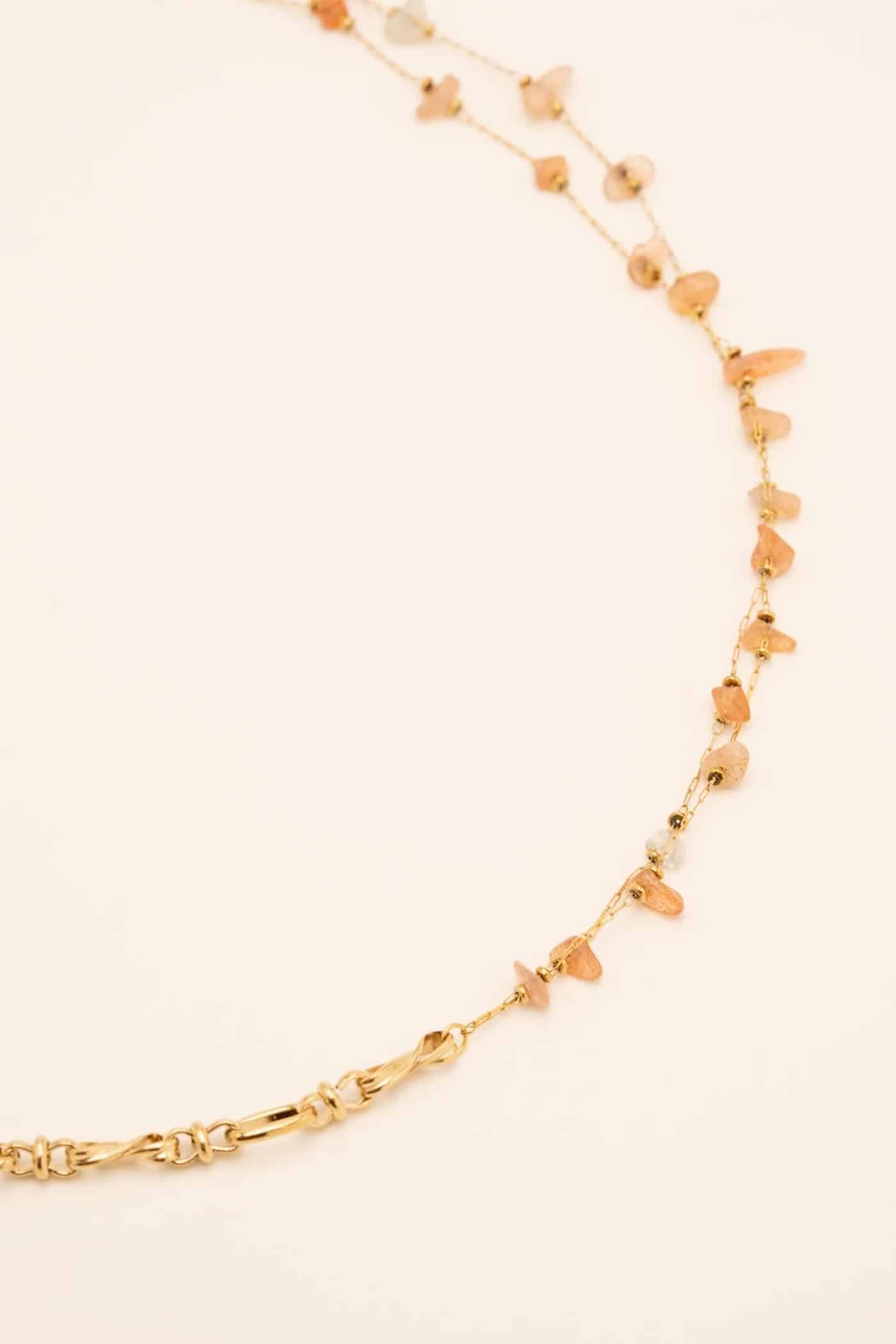 Bohm Paris Galen Pierre De Soleil Natural Stone Necklace