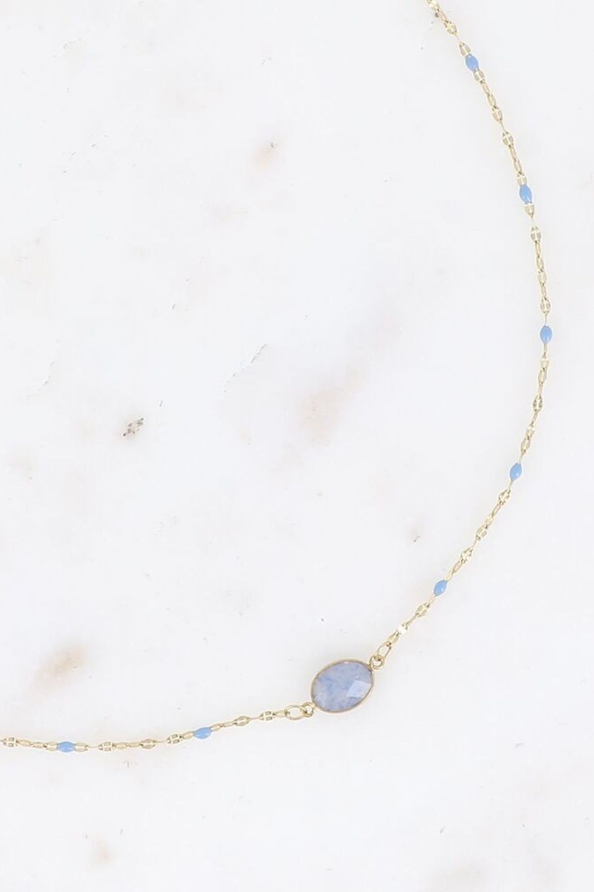 Bohm Paris Aventurine Blue Bohm Paris Noelynn Necklace 