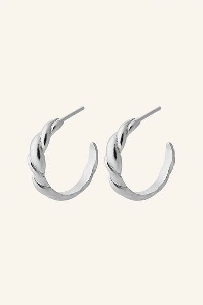 Pernille Corydon Large Hana Silver Earrings