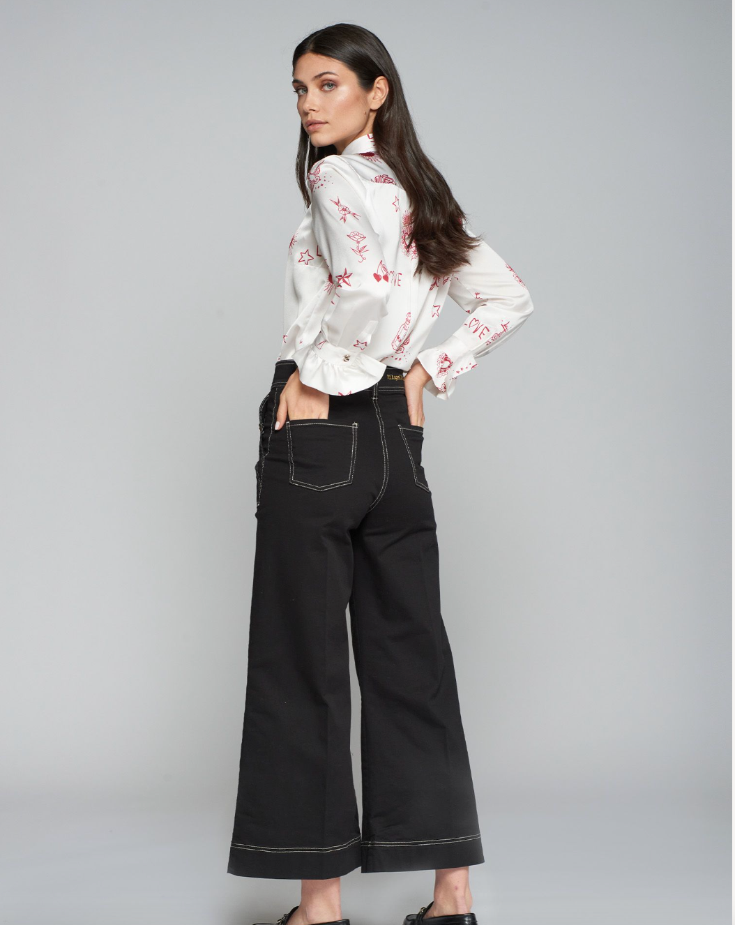 Vilagallo Noa Negro Trousers