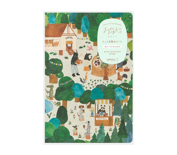 Midori Cuaderno B6 Forest Animal