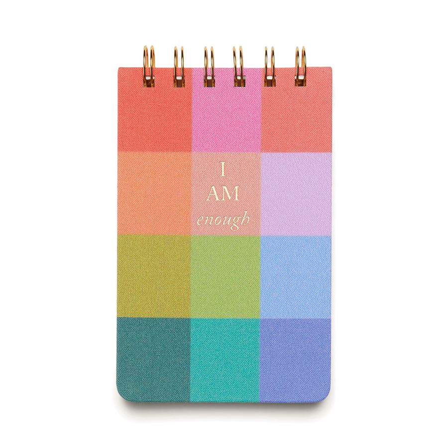 Desingwork Ink Notepad Rainbow Check