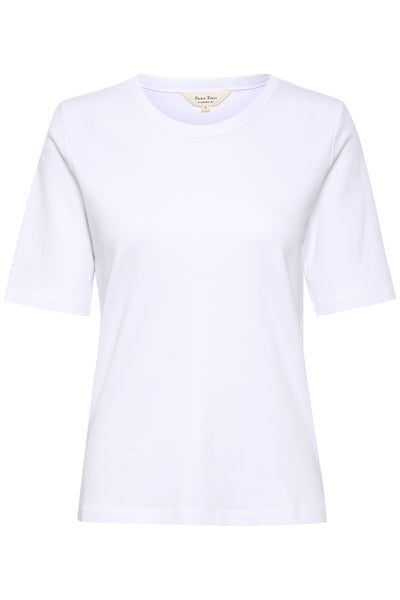 Part Two Ratana Bright White Short Sleeve T-Shirt