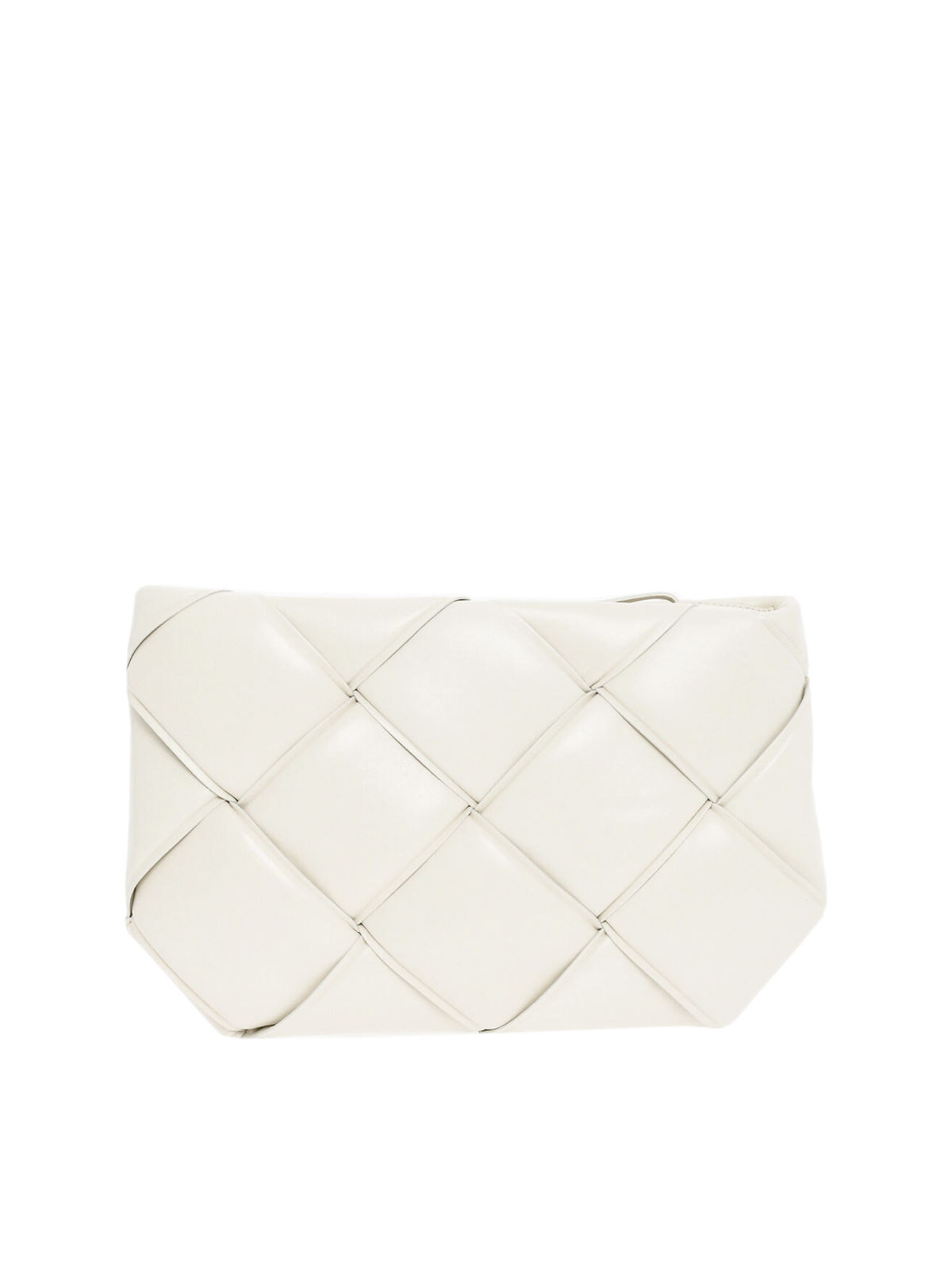 Bottega Veneta  Padded Cassette Intrecciato Clutch Bag