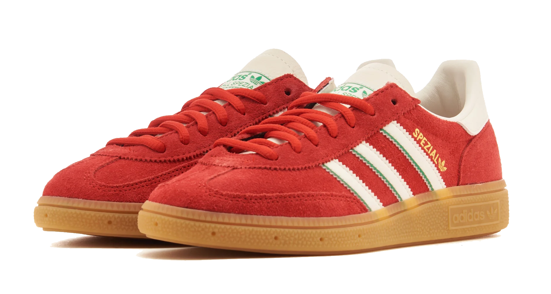 Adidas Handball Spezial Better Scarlet, Cloud White & Green