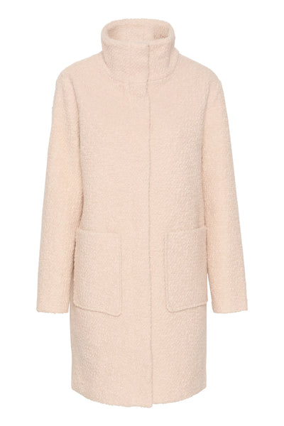 Saint Tropez Ferddy Coat In Crème