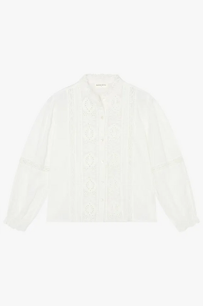 Maison Hotel Winter Blossom Emanuelle Panna Cotta Blouse