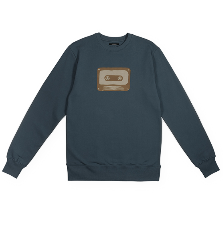 Paala Cassette Sweat Denim Blue