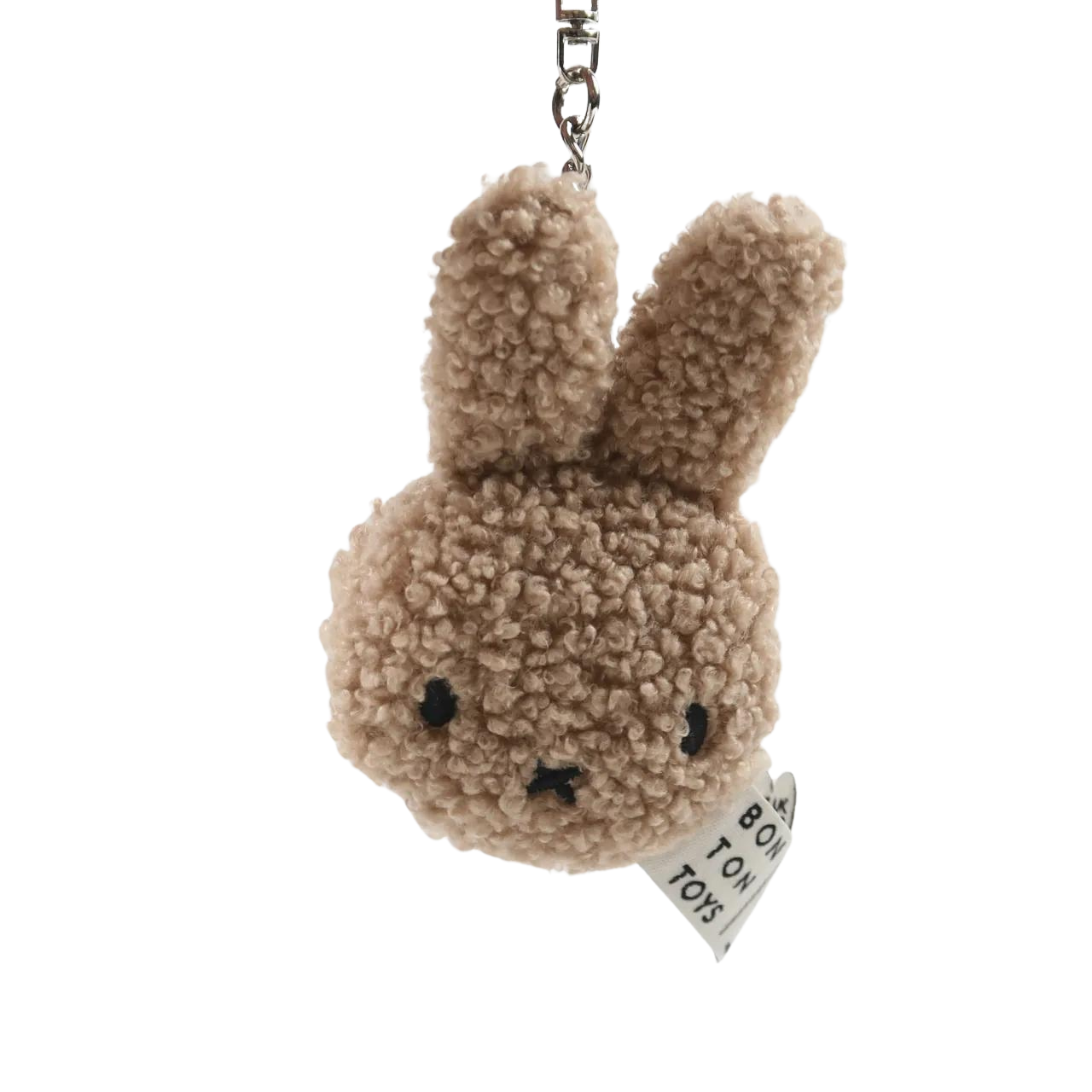 Miffy Miffy Face Keyring Beige