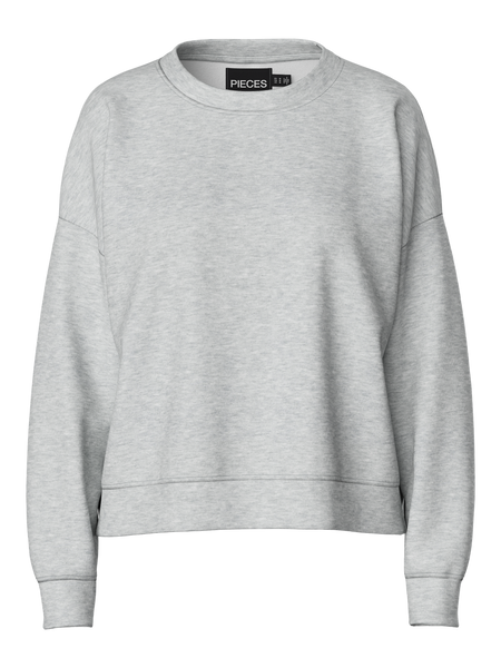 Pieces Chilli Sweat Light Grey Melange