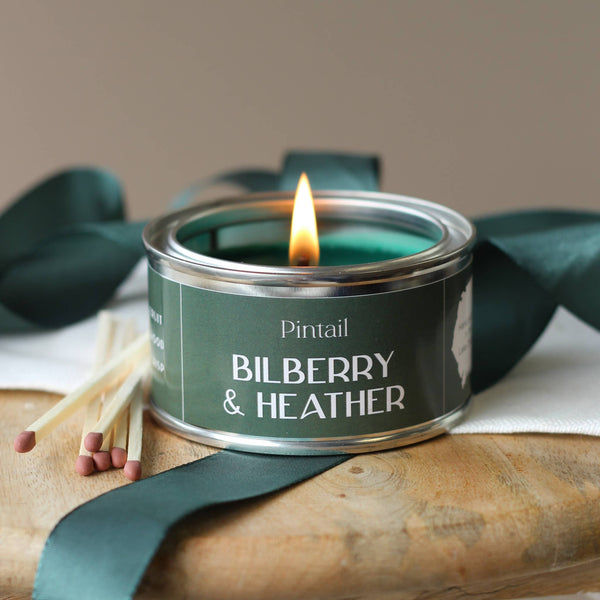 Pintail Candles | Avalon Home Bilberry and Heather Paint Pot Candle | Candles In Tins