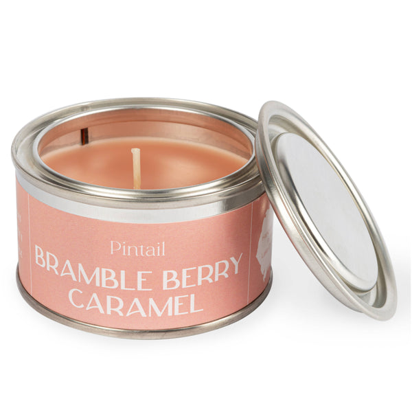 Pintail Candles | Avalon Home Bramble and Berry Caramel Paint Pot Candle | Candles In Tins