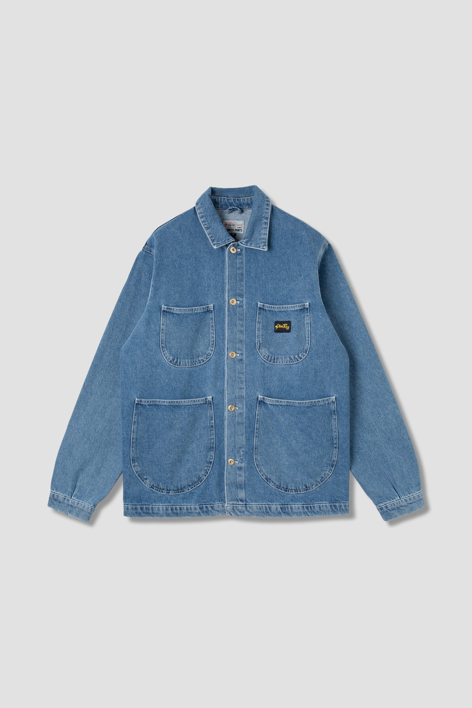 Stan Ray  Coverall Jacket - Heavy Stone Wash