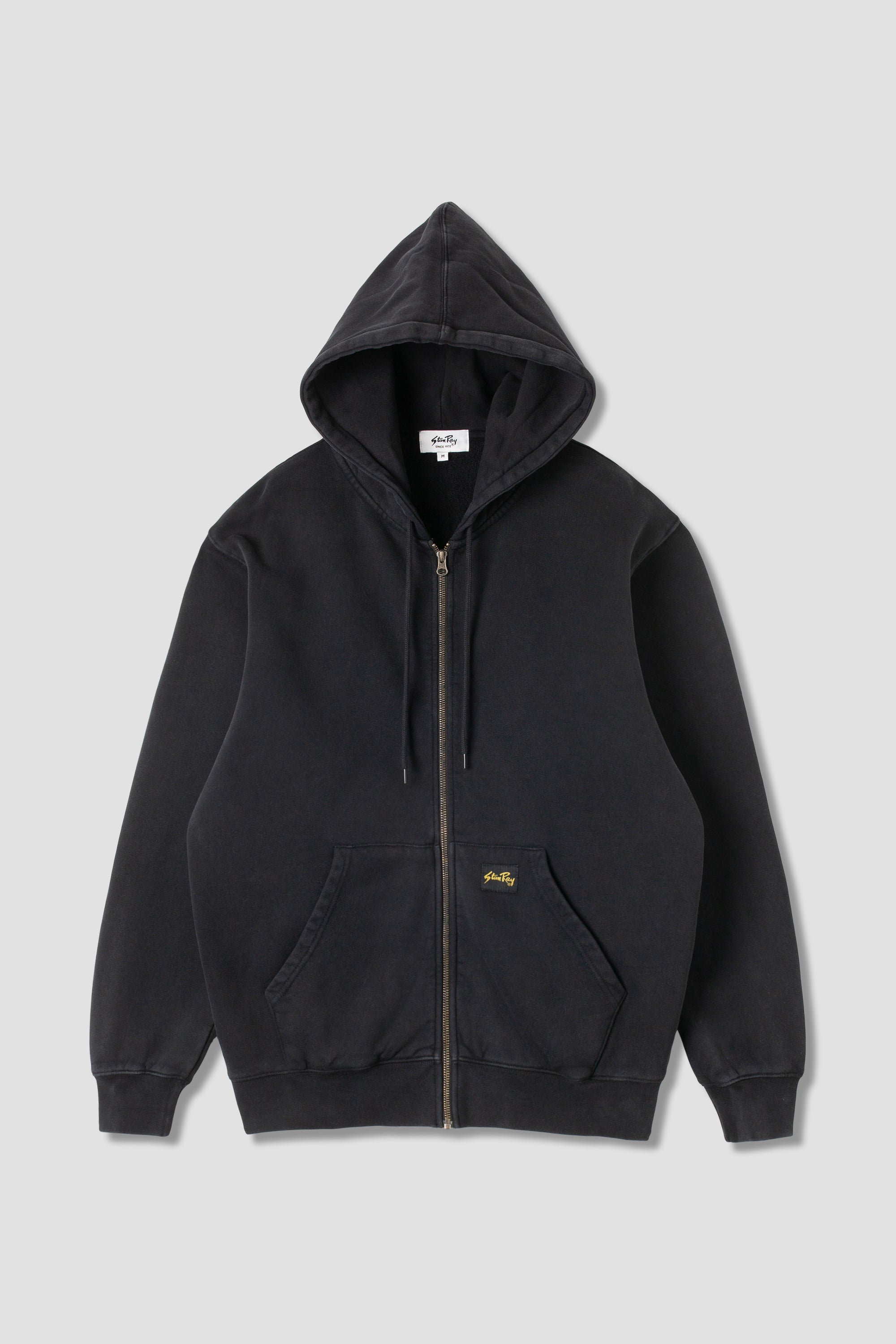 Stan Ray  Patch Zip Hood - Washed Black