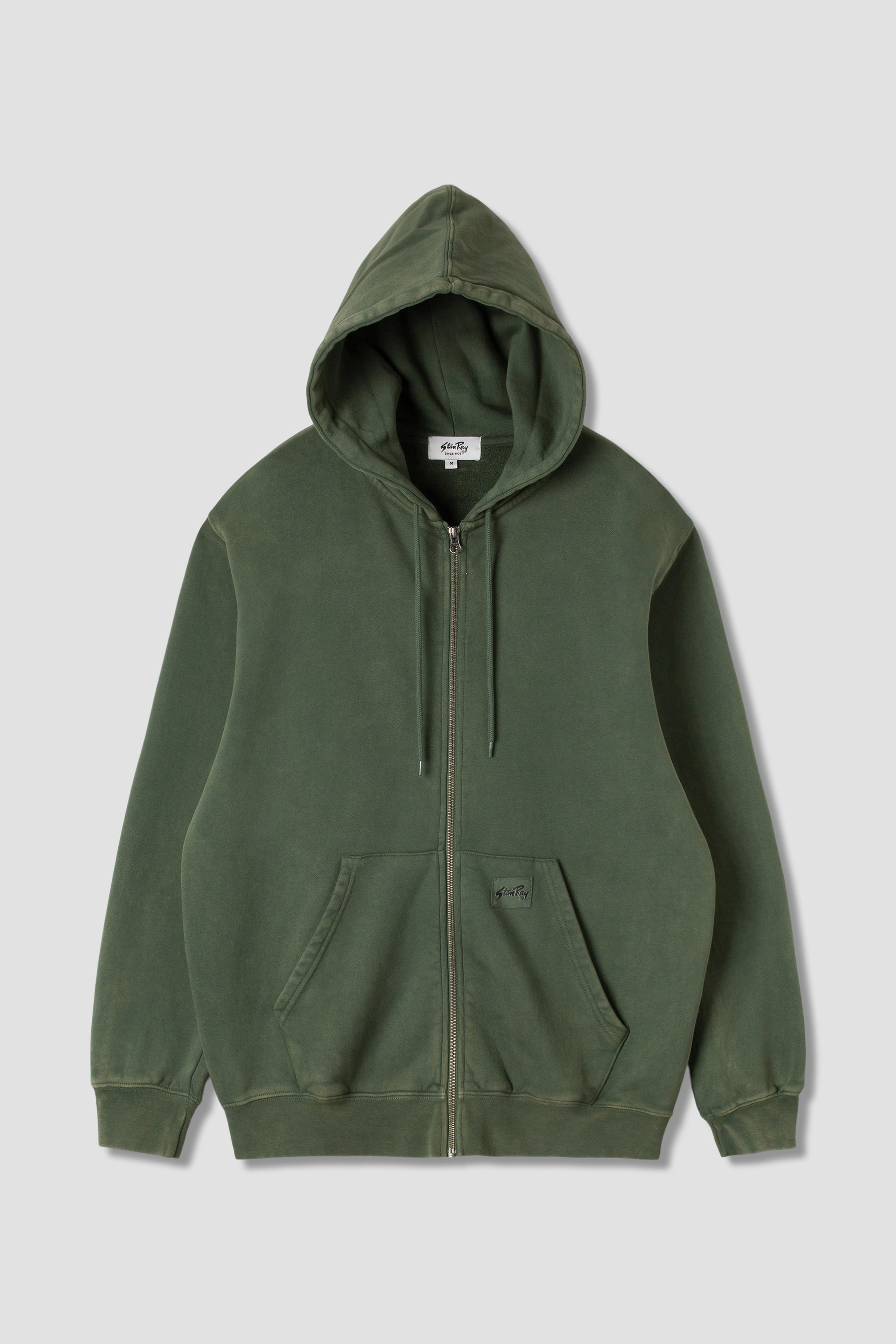 Stan Ray  Patch Zip Hood - Washed Green