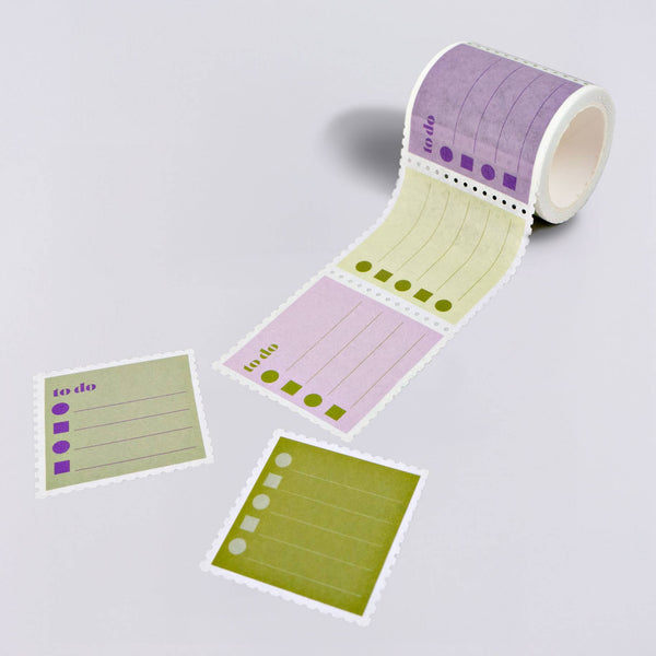 The Completist Hinoki To Do Giant Stamp Washi Tape