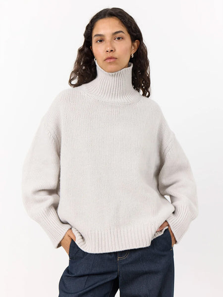 Levete Room Perle 3 Rollneck Jumper - Cream