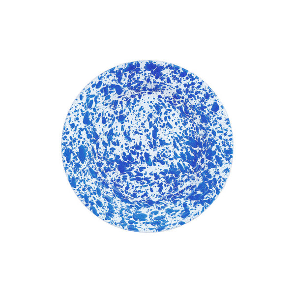 Crow Canyon Home Splatter Dinner Plate - Blue Splatter