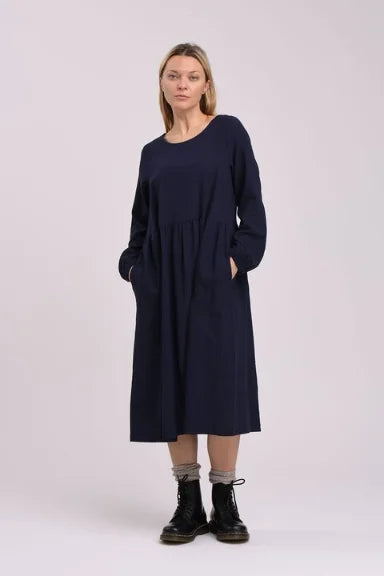 Humility Corni Dress In Marine