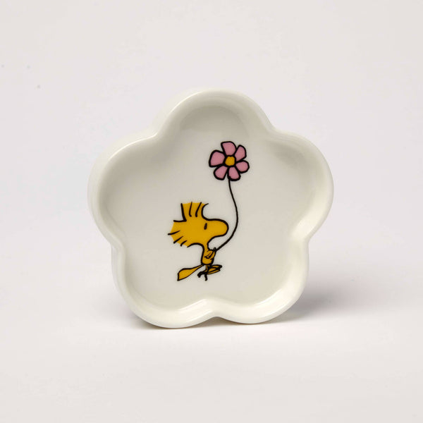 Magpie Peanuts Flower Shaped Trinket Dish - Woodstock