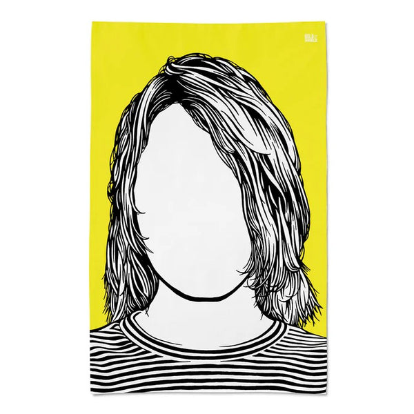 Bold & Noble  Kurt Cobain Tea Towel