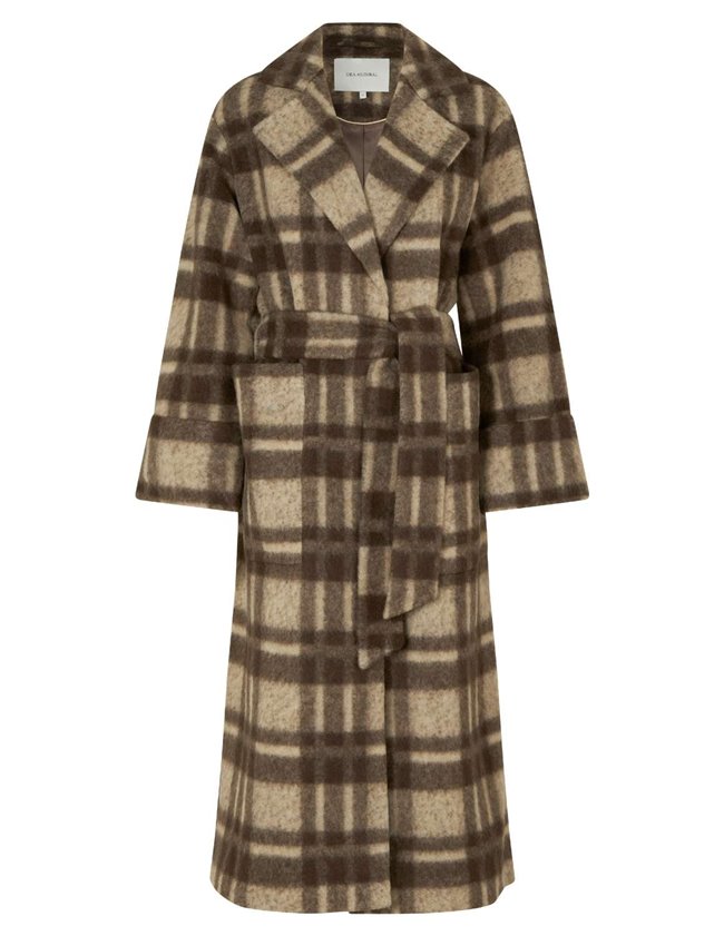 Dea Kudibal Clorissadea Coat - Beaver Check