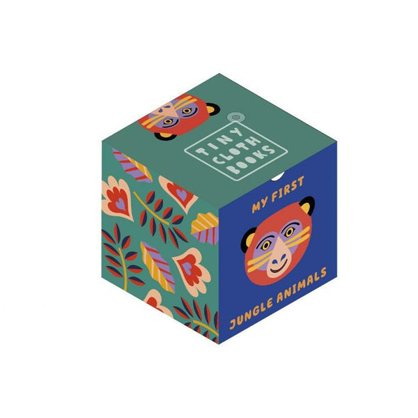 Wee Gallery Tiny Cube Cloth Book Jungle