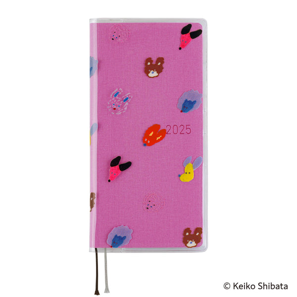 Hobonichi Keiko Shibata: Cover On Cover For Weeks Size (Dog Ears Fluttering In The Wind)