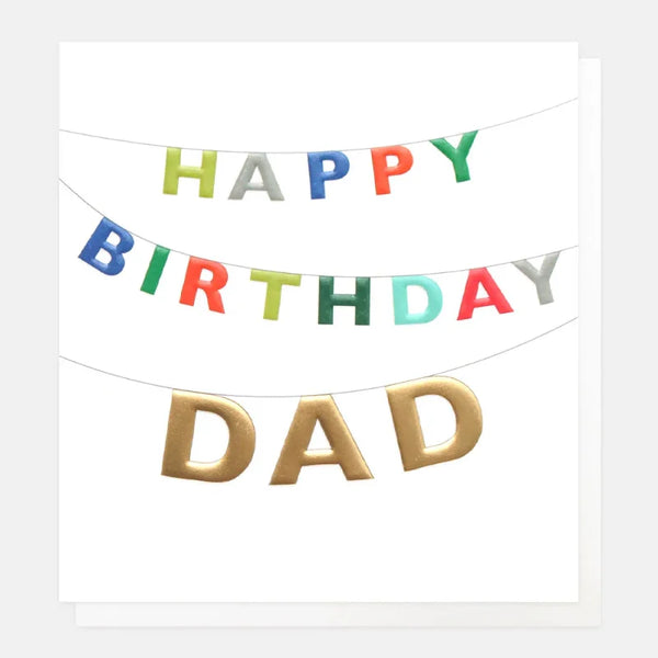 Caroline Gardner Cards Wol014 Happy Birthday Dad Card