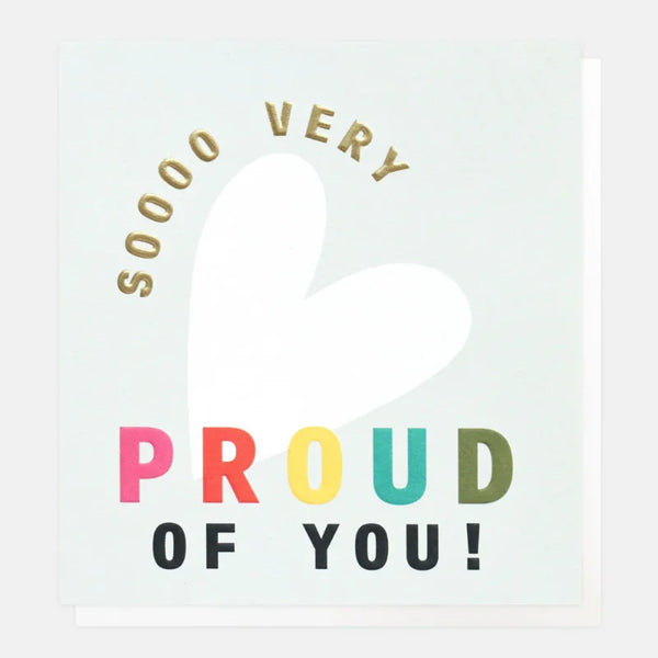 Caroline Gardner Cards Jfy011 So Very Proud Of You Heart Card