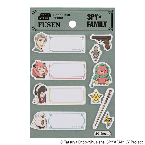 Hobonichi Spy X Family: Sticky Notes Group 1